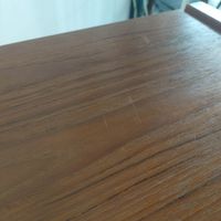 Scandinavisch Jaren 60-70 Ladekast Met Ingelegde Handgrepen