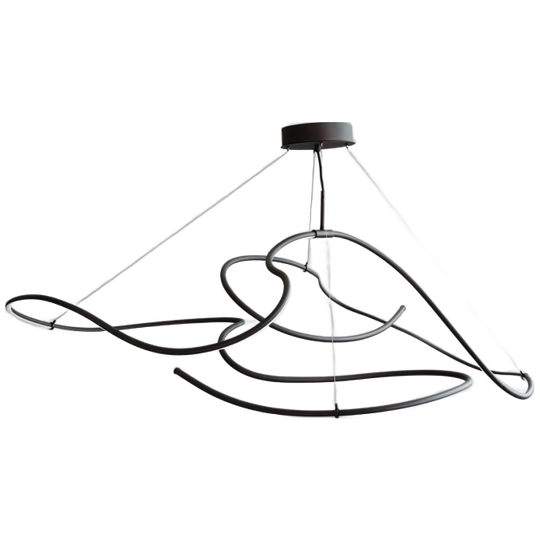 101 Copenhagen | Ghost Chandelier - Burned Black 1