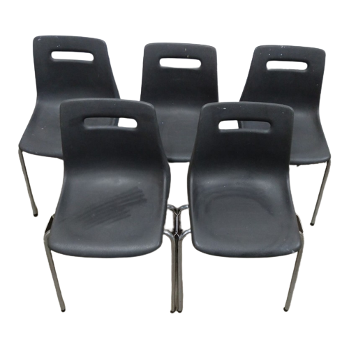Industrial Chairs (5) Van Car Katwijk