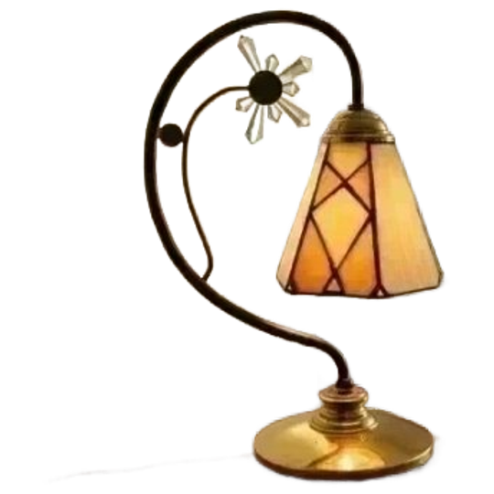 Vintage Tafellamp Tiffany Stijl 1