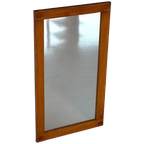 Jaren 70 Spiegel Pine Vintage Wandspiegel Vurenhout Mirror thumbnail 1