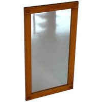 Jaren 70 Spiegel Pine Vintage Wandspiegel Vurenhout Mirror