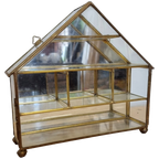 Hollywood Regency Vitrine Wandkastje thumbnail 1