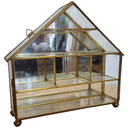 Hollywood Regency Vitrine Wandkastje 1