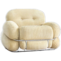 Vintage Adriano Piazzesi Okay Fauteuil Jaren 70 Italië
