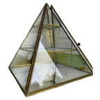 Vintage Mini Serre / Vitrine / Etagere In Piramide Vorm thumbnail 1