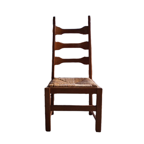 Brutalist Oak Chairs ( Set Of Four )