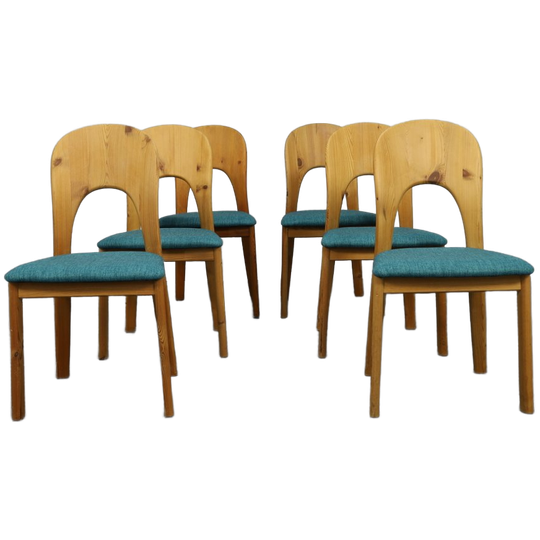 Set Of 6 Dining Chairs By Niels Koefoed 1