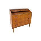 Scandinavische Teak Secretaire thumbnail 1