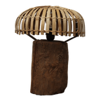 Bamboe Bureaulampje | Naturel thumbnail 1