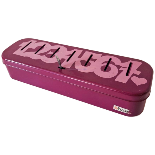 Paarse Brabantia Spaardoos Huishoudpot Spaarpot 1