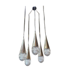 Vintage Hanglamp / Luster Iceglas Kaiser Leuchten thumbnail 1