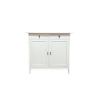 Franse Vintage Commode In Off White thumbnail 1