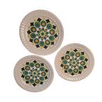 Set Van 5 Retro Vintage Pontesa Gebaks Bordjes, Tapas Borden thumbnail 1
