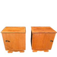 Vintage Retro Nachtkastjes Set 1950S