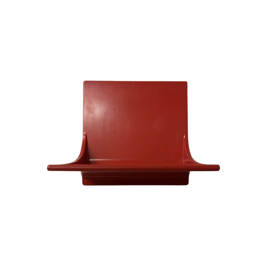 Red Wall Shelf By Rudol Horn 1968 1