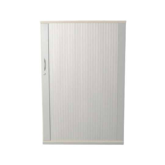 Officenow Roldeurkast, Grijs, 149 X 100 Cm, Incl. 3 Legborden, 1