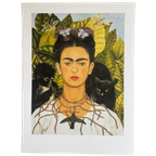 Frida Khalo, Self-portrait With Thorn Necklace And Hummingbird, 1940,... thumbnail 1
