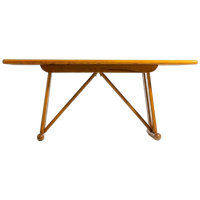 Architecturale Postmoderne Eettafel In Beukenhout, Italië 1980