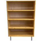 Vintage Schoolkast Boekenkast Vakkenkast thumbnail 1