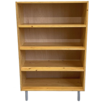 Vintage Schoolkast Boekenkast Vakkenkast