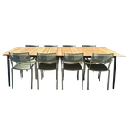 Vincent Sheppard Tuintafel (240cm) Met 8 Fast Stoelen thumbnail 1