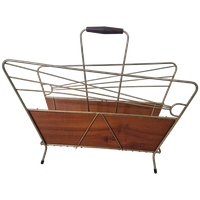 Vintage Magazine Rack Design
