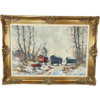 Jean-Jacques Foulon - Woonwagens In De Sneeuw thumbnail 1