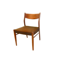 Retro Vintage Stoel Eetkamerstoel Jaren 60 Design Teak
