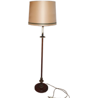Vloerlamp - Staande Lamp - Empire Stijl - Mahonie-