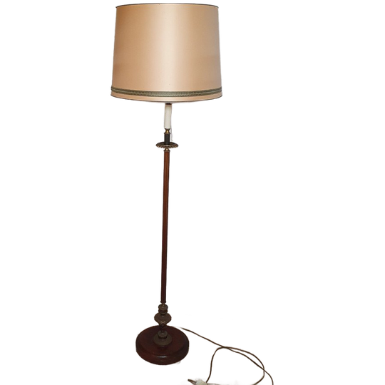 Vloerlamp - Staande Lamp - Empire Stijl - Mahonie- 1