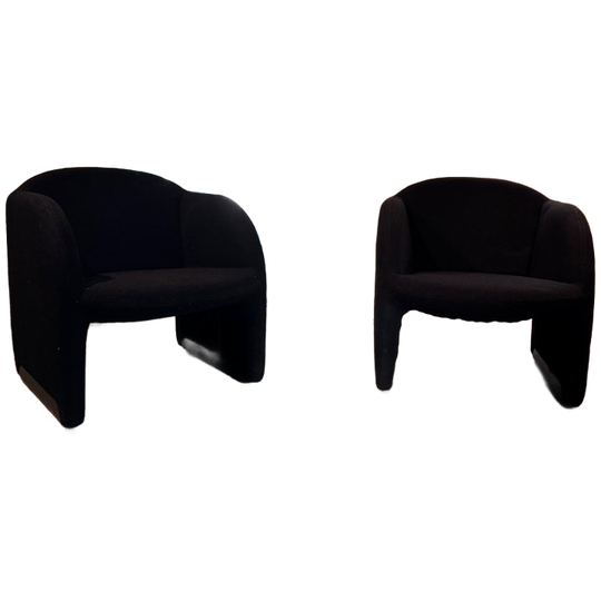 Set Of Two Black Artifort Ben 1