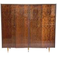 4 Deurs J`60 Gloss Kledingkast Hang/leg Vintage