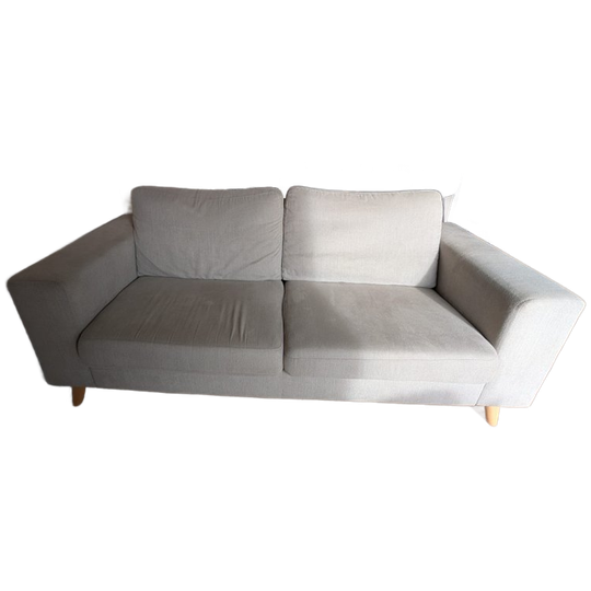 Grijze Scandinavische 2,5-zits Bank - Zen Living 1