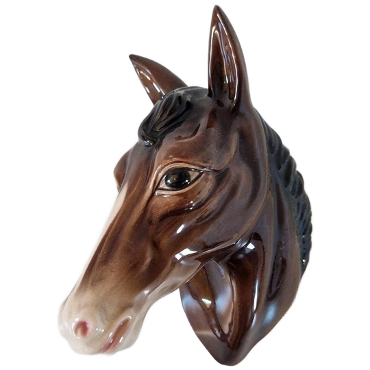 Jema 17 Vintage Wandhoofd Wandbeeld Paard Paardenhoofd 1