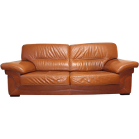 Vintage Lederen Sofa