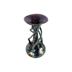 Vaclav Stepanek - Czech Art Glass - Vaas - Art Nouveau Stijl - 90S thumbnail 1