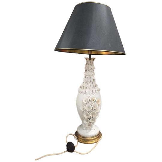 Vintage Hoge Keramieken Tafellamp/lampadaire Ceramica Bondia 1