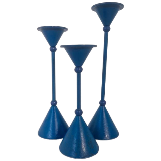 Memphis Milano Stijl Jaren 80 Kaarsenstandaards Design. 1