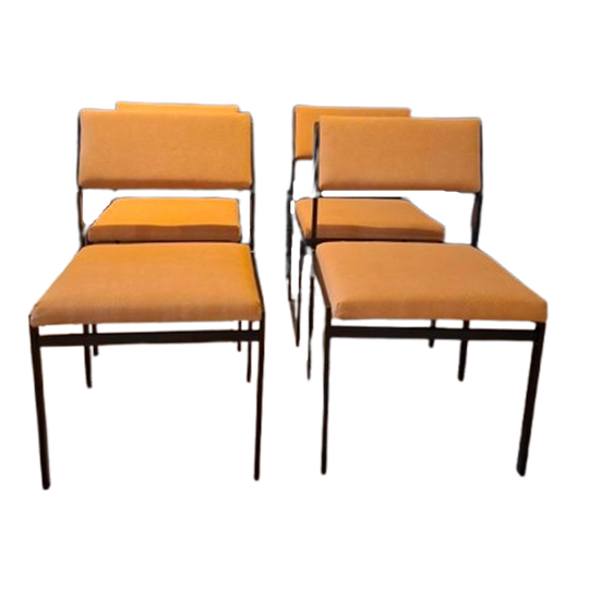 4 Pastoe Sm07 Eetkamerstoelen. 1