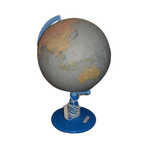 Retro Globe Met Papier Kaart