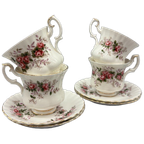 Royal Albert Lavender Rose Set Dames Kop En Schotels 8 Delig thumbnail 1