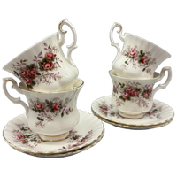Royal Albert Lavender Rose Set Dames Kop En Schotels 8 Delig