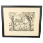André Hendrikse - Litho - Lissewege thumbnail 1