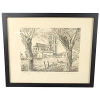 André Hendrikse - Litho - Lissewege