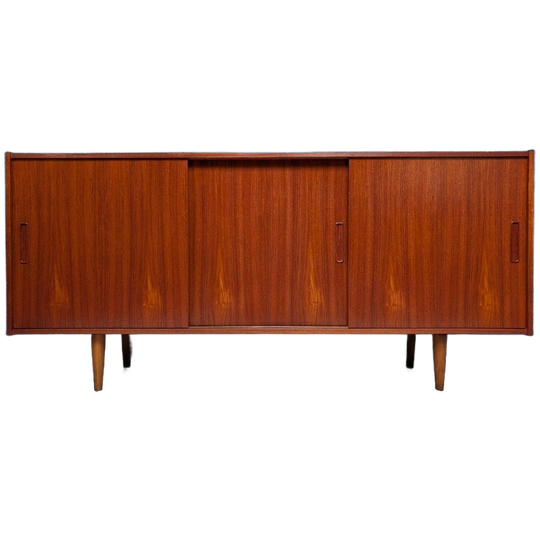Vintage Lowboard, Deens Design, Jaren 60 1