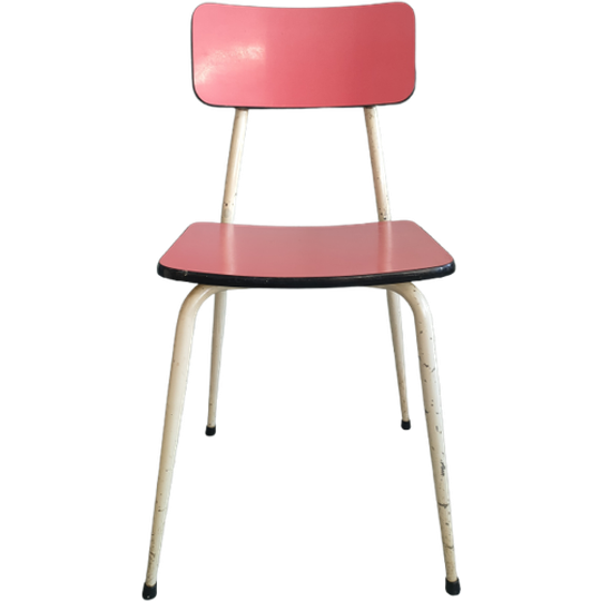 Formica (style) Buisstoelen Oud Roze 1