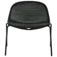 Feelgood Designs • Lounge Rotan Zwart (indoor)