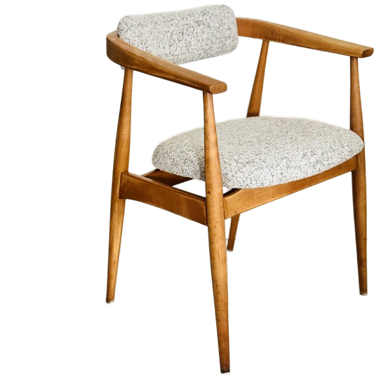 Vintage Stoel Met Armleuningen Lübke Jaren 60 1