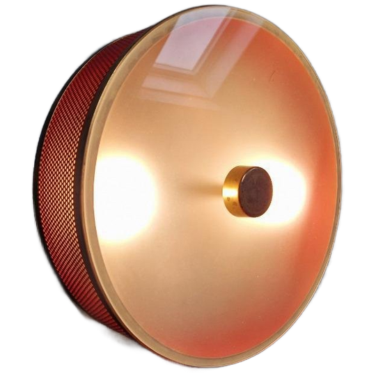 Hublot Plafondlamp, Lunel (frankrijk), Jaren 50 1